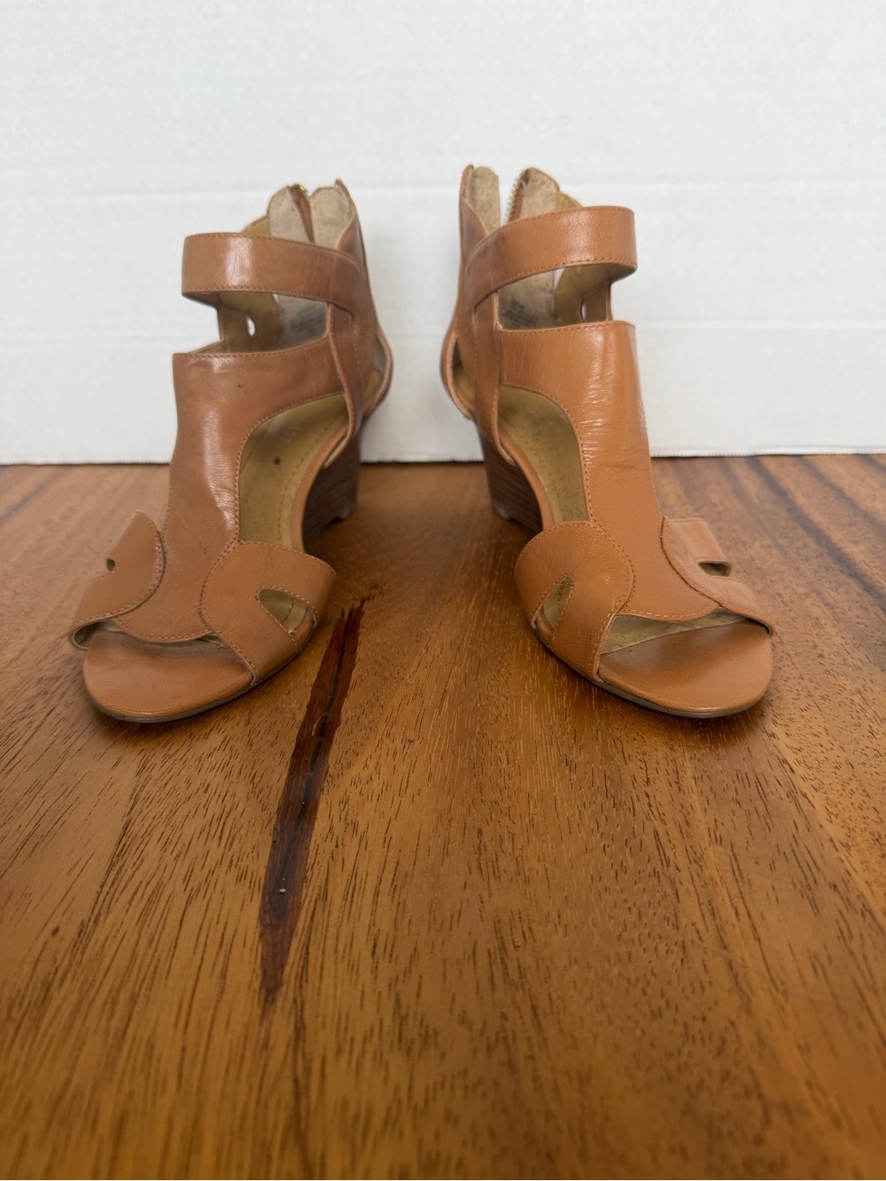 These are the Nine West pair, size 6.